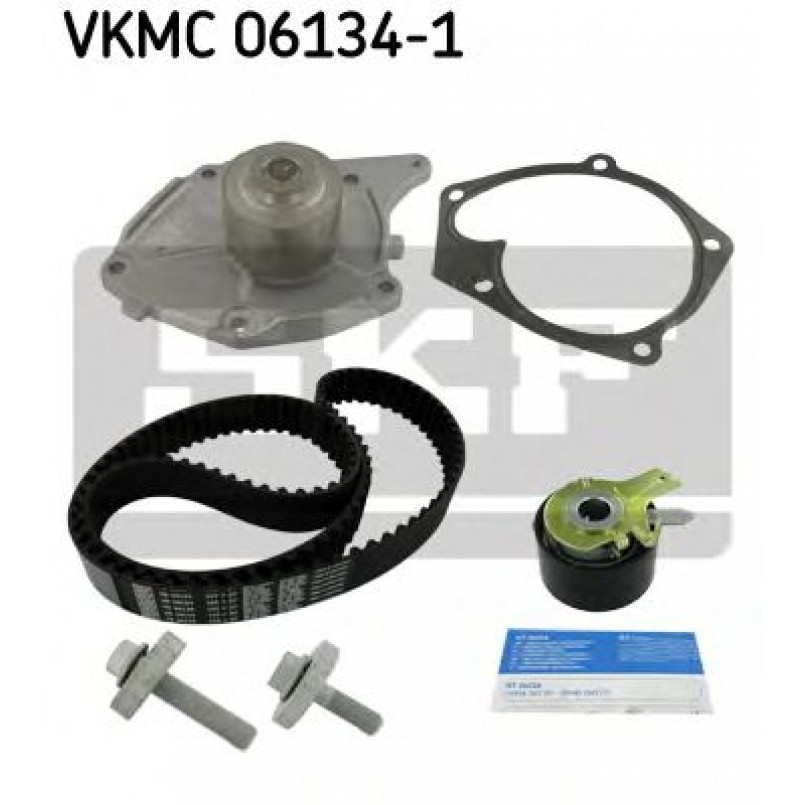 VKMC 06134-1 SKF - Насос охолоджуючої рідини + комплект зубчатого ремня